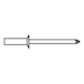 Blind rivet stl/stl, countersunk head closed - 3