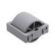 Roller unit plastic R28 - ROLLUNT-PA-GREY/BLCK-D28-33X33MM - 1