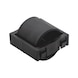 Roller unit plastic R28 - ROLLUNT-PA-BLCK/BLCK-ESD-D28-33X33MM - 1