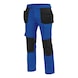 Cetus trousers with holster pockets - POCKET PANTS CETUS ROYALBLUE/BLACK 27 - 1