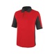 W&Uuml;RTH MODYF CETUS polo shirt - POLOSHIRT CETUS RED/ANTHRACITE 5XL - 1