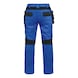 Cetus trousers with holster pockets - POCKET PANTS CETUS ROYALBLUE/BLACK 27 - 2
