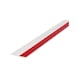 Flachleiste mit Lippe - FLLST-LIPPE-WEISS-40MM-1500MM - 1