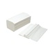 Folded hand towels  ECO V - PAPTWL-ZFOLDED-WHITE-21,5X25CM - 1