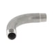 Coude mâle - mâle grand rayon inox A4 - 2