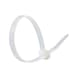 Cable tie KBL 2 made of polyamide with natural plastic tongue - CBLTIE-PLA-UL-IEC 62275-NAT-4,8X188MM - 2