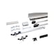 SCHIMOS 80-HS-WR, MB interior sliding door fitting set for ceiling mounting with wooden doors - SLIDDRFITT-SCHIMOS80HSWR-WCSI-SD-2000 - 1
