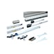 SCHIMOS 80-GS-D, MB interior sliding door fitting set for ceiling mounting with glass doors - SLIDDRFITT-SCHIMOS80GSD-WCA2-SD-3000 - 1