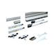 SCHIMOS 80-GS-W, MB interior sliding door fitting set for wall mounting for glass doors - SLIDDRFITT-SCHIMOS80GSW-WCA2-WOD-3000 - 1