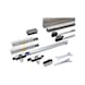 Zimmerschiebet&uuml;rbeschlag-Set SCHIMOS 80-GS-DR, MB f&uuml;r die Deckenmontage bei Glast&uuml;ren - SHIEBTRBSHLG-SCHIMOS80GSDR-MBA2-ED-2000 - 1