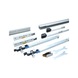 Kit de quincaillerie pour porte coulissante intérieure SCHIMOS 80-GS-WR - SLIDDRFITT-SCHIMOS80GSWR-WOC-DD-2000 - 1