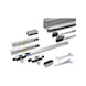 Zimmerschiebet&uuml;rbeschlag-Set SCHIMOS 80-GS-DR, MB f&uuml;r die Deckenmontage bei Glast&uuml;ren - SHIEBTRBSHLG-SCHIMOS80GSDR-MBSI-ED-2000 - 1