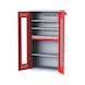 Battery charging cabinets with hinged doors - WNGDRCAB-WNDW-BTRY-PCK-AS22-RAL3020 - 1
