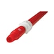 Ergonomischer Teleskopstiel h&ouml;henverstellbar 1.575 - 2.780 mm - TSKOPSTIEL-ERGON-1575-2780MM-D32MM-ROT - 3
