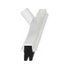 Water squeegee with replaceable sponge rubber cassette - WAABZI-M.-AUSTAUSCH-KAS-700MM-WEISS - 2