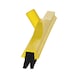 Water squeegee with replaceable sponge rubber cassette - WAABZI-M.-AUSTAUSCH-KAS-700MM-GELB - 2