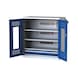 Battery charging cabinets with hinged doors - WNGDRCAB-WNDW-BTRY-PCK-AS12-RAL5010 - 1