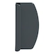 Recess handle for insect protection - HNDLPLT-F.INSPROT-ALU-RAL7016 - 1
