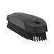 Hand brush / nail brush S, hard - HNDBURST-NGLBURST-S-HART-L130MM-SCHW - 1