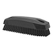 Hand brush / nail brush S, hard - HNDBURST-NGLBURST-S-HART-L130MM-SCHW - 2