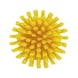 Round hand-held brush, hard - HNDBURST-RD-D110MM-HART-GELB - 2