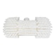 Waschb&uuml;rste mit Drehgelenk und Wasserdurchlauf - WASHBURST-GLK-WEICH/GESPLISST-240MM-WEIS - 3