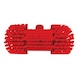 Waschb&uuml;rste mit Drehgelenk und Wasserdurchlauf - WASHBURST-GLK-WEICH/GESPLISST-240MM-ROT - 3