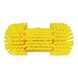 Waschb&uuml;rste mit Drehgelenk und Wasserdurchlauf - WASHBURST-GLK-WEICH/GESPLISST-240MM-GELB - 3