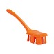 Handb&uuml;rste mit langem Griff Ultra Safe Technology - HNDBURST-GRF-HART-L395MM-ORNG - 1