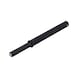 Loquet long &agrave; poussoir magn&eacute;tique - AY-PRESS-MAGNET-CLOSER -HNGE-LONG-BLACK - 1