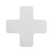 Cross-shape floor marking - FLRMRK-CROSSSHAPE-WHITE - 1