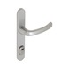 AL 900 door handle on outer plate With cylinder cover