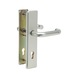 Ferrure pour porte de sécurité en aluminium S 33 - SBSALUS33ES1DDPZ72-11F2/NEUSILBER - 1