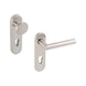 Stainless steel security door fitting S 25 - SDF-A2-S25/FS-ES1-CH-CK-72-14-MATT - 1