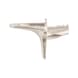 Shelf support OPTIMUS with flat support - SHLFSPRT-OPTIMUS-FLAT-PAD-5MM-ZD-NI - 1