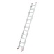 Echelle simple avec marches en aluminium - ECHELLE SIMPLE EN ALUINIUM 6 MARCHES - 1