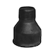 Sleeve, reduced with female and male thread EN10242 M4, plain malleable iron - 1