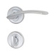 ZD 32 door handle, escutcheon fitting - DH-ZD32-ROS-WC-(CR)-MATT - 1