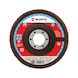 Corundum lamella flap disc STANDARD SERIES - 1