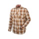 Chemise de travail Nature - WORK SHIRT NATURE BROWN XS - 1