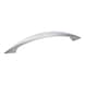 Design-M&ouml;belgriff Segmentbogen spitz - GRF-BUEGEL-ZD-(CR)-MATT-128MM - 1