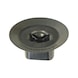 Trim clip for thread stud bolts