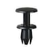 Plastic expanding rivet with cap, with multiple slits - BOOT TRIM CLIP[ - 1