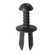 Plastic expanding rivet with cap, with grooves - SCREW TYPE RETAINING CLIP - 1