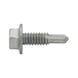 Hex Flanged with Washer (HWF) Self Drilling Screw AS 3566.1 Steel Armagalv Coated, Fine Thread - 1