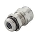 Brass, metric, EMC cable gland in accordance with EN 60423/EN 62444 - CBLGLND-BRS-(E2J)-EMC-WS14-M12X1,5 - 1