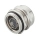 Brass, metric, EMC cable gland in accordance with EN 60423 with contact spring - CBLGLND-BRS-(E2J)-EMCD-WS55-M50X1,5 - 1