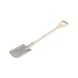 Garden spade with wooden handle - SPADE-GARD-WOODEN-D-HANDLE-280-180-3 - 2