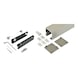 ABILIT 120-H interior sliding door fitting set for wall mounting on wooden doors - SLIDDRFITT-ABILIT120HW-WOD-A2-3000 - 1