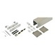 ABILIT 120-G interior sliding door fitting set for ceiling mounting for glass doors - SLIDDRFITT-ABILIT120GD-WOD-A2-3000 - 1